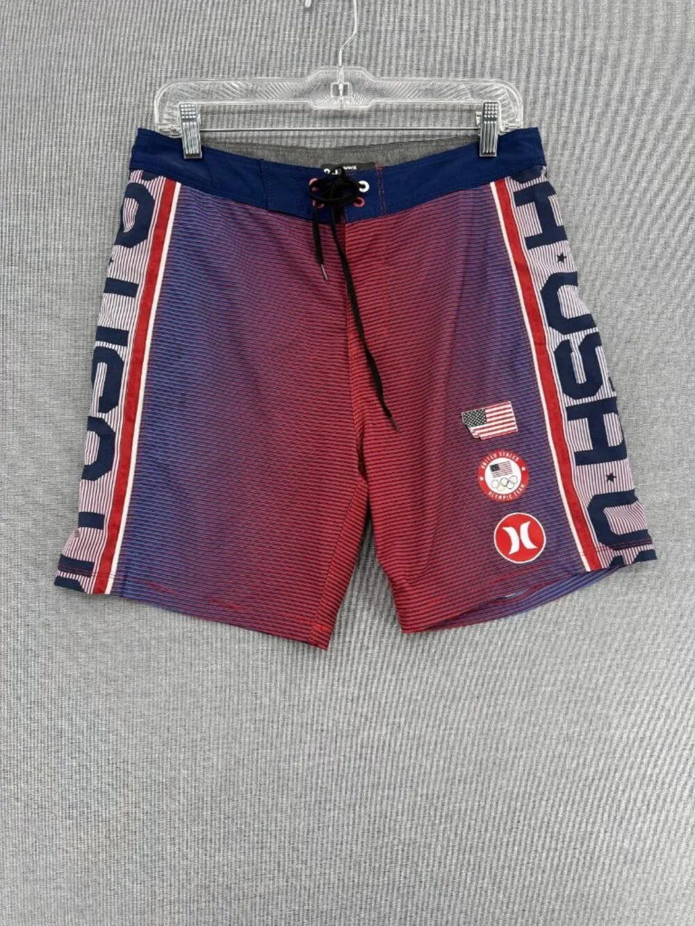 Hurley USA Team Olympics Phantom Board Shorts Mens 29 7